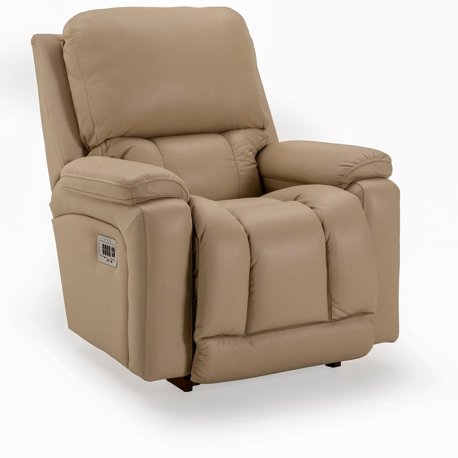 La-Z-Boy Greyson II Leather Power Rocker Recliner | WG&R Furniture