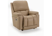 lb leather recliner   