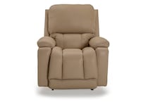 lb leather recliner   