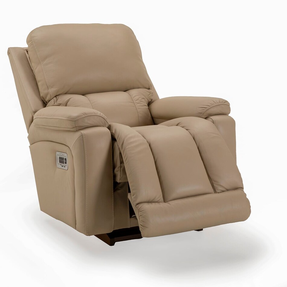 lb leather recliner   