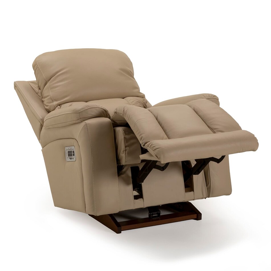 lb leather recliner   