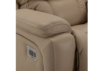 lb leather recliner   