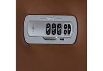 lb caramel leathermatch sofa   