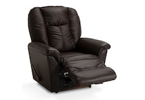 lb umber rocker recliner   