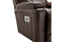 lb chocolate rocker recliner   