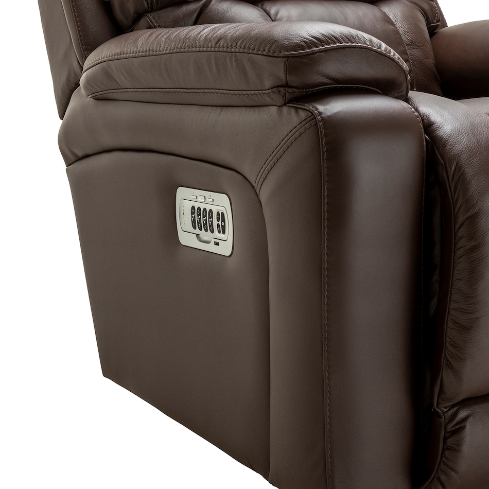 lb chocolate rocker recliner   