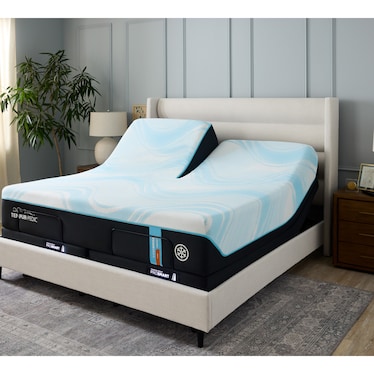 Tempur-Luxe Breeze 2.0 Firm Hybrid Split King Mattress