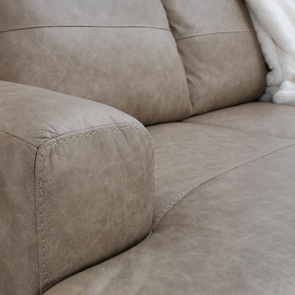 leathermatch sectional apc  