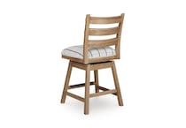 light brown casual counter height stools   