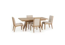 light brown contemporary formal dining room mqetpc  