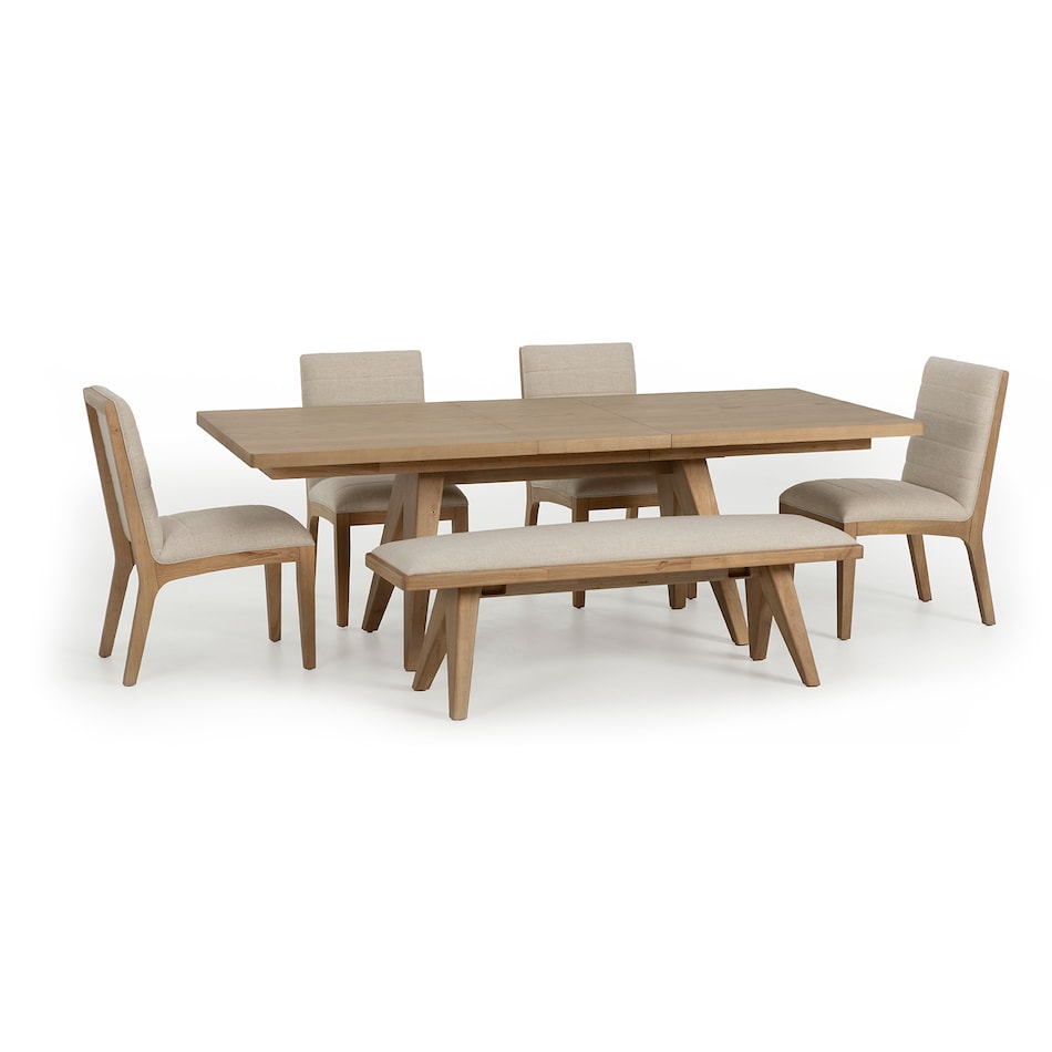 light brown contemporary formal dining room mqetpc  