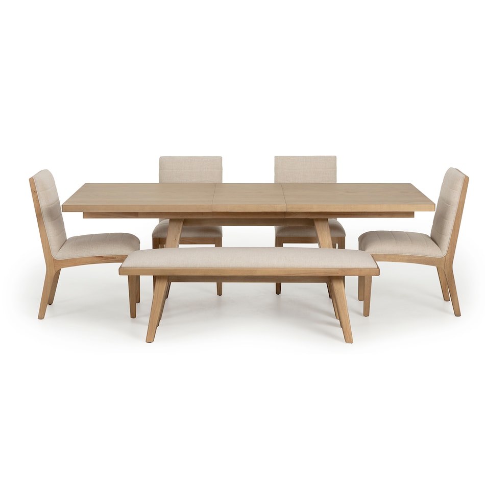 light brown contemporary formal dining room mqetpc  