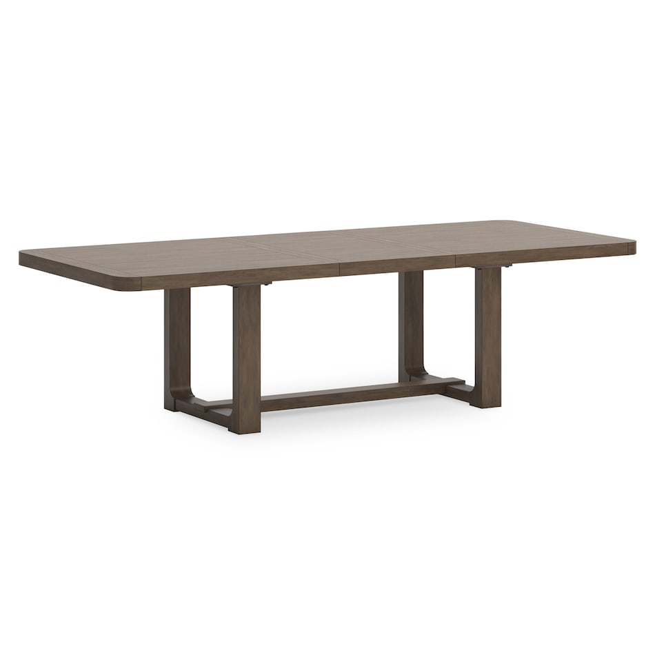 light brown country formal dining room   