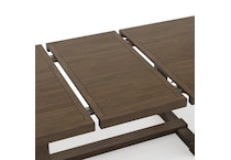 light brown country formal dining room   