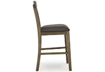 light brown traditional formal dining room   