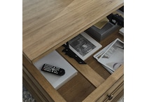 light brown transitional casual tables   