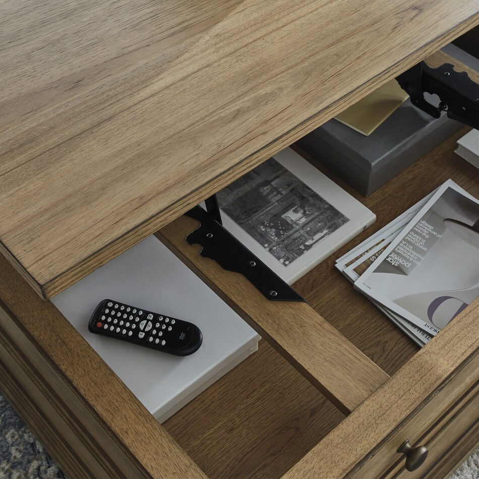 light brown transitional casual tables   