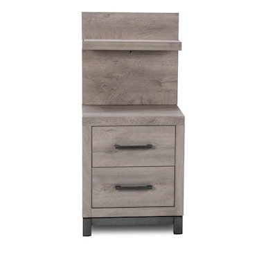 Itasca II Nightstand W/ Wall Panel