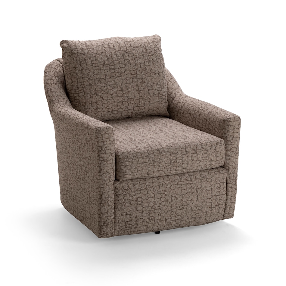 linen swivel rocker chair   