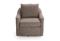 linen swivel rocker chair   