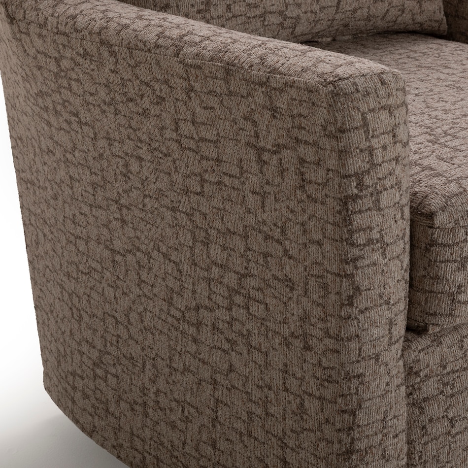 linen swivel rocker chair   