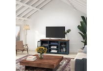 lnt blue tv stand   