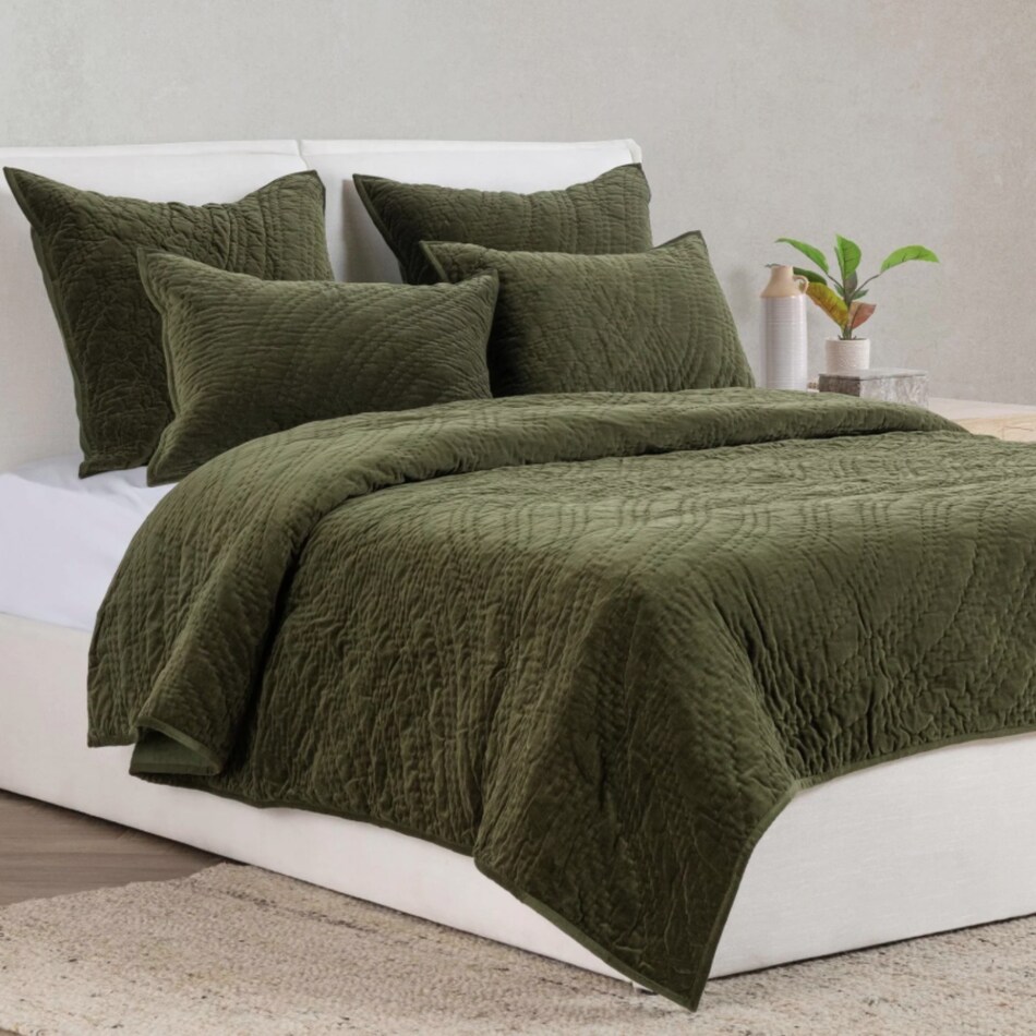 loden green blankets throws and linens   