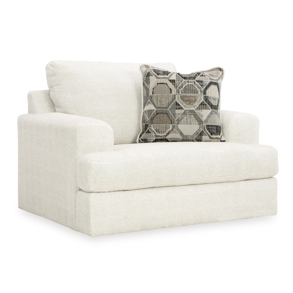 lucky white casual sofas   