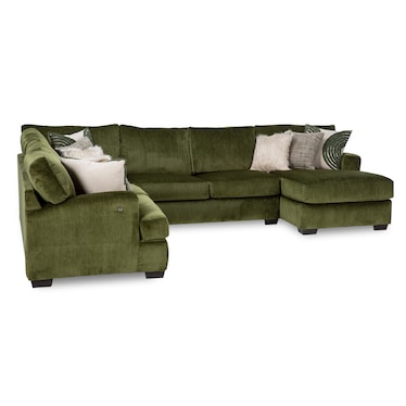 Clover 3-Pc. Sectional