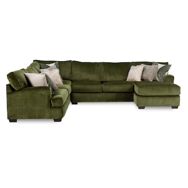 Clover 3-Pc. Sectional