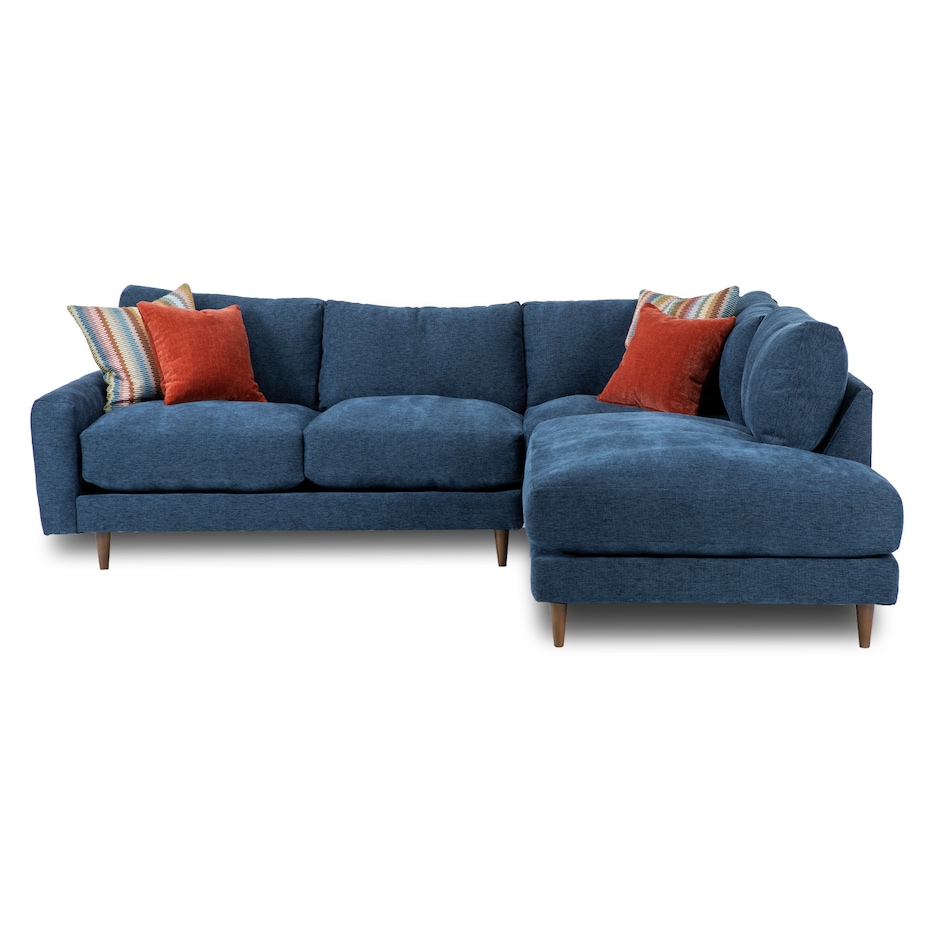 marley navy sectional stationary jp  