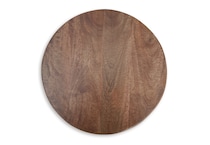 medium brown accent pieces   