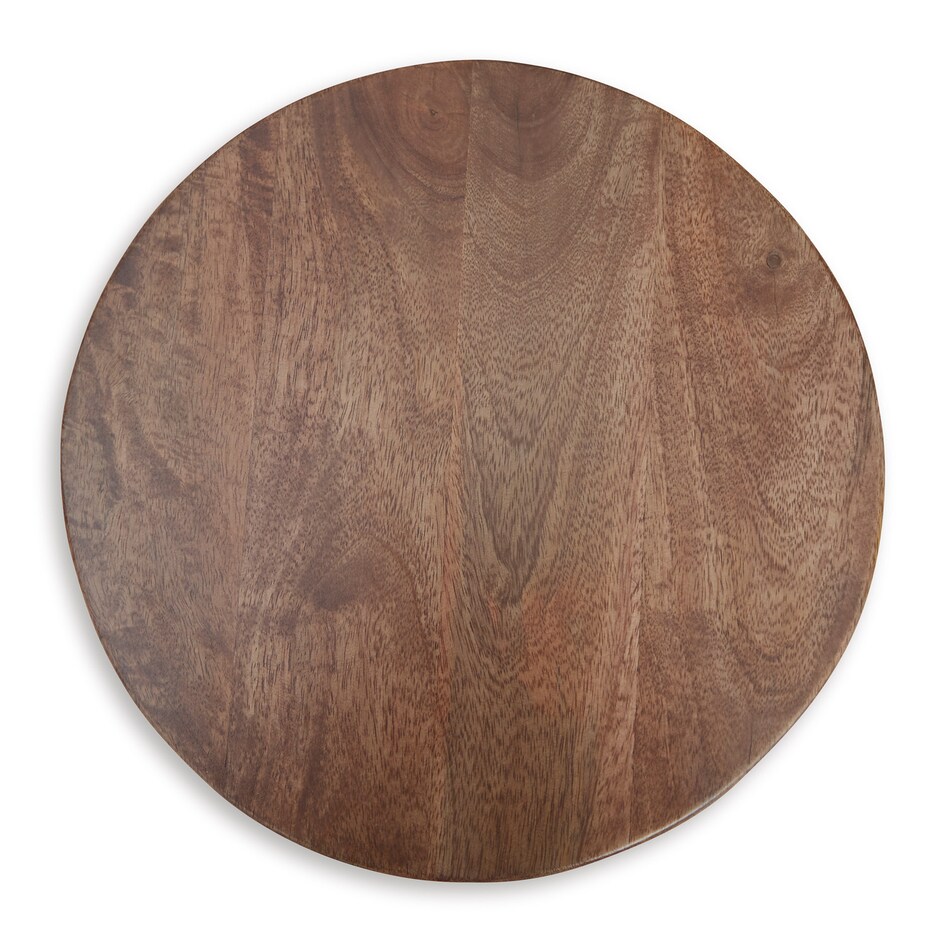 medium brown accent pieces   