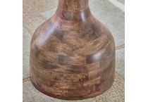 medium brown accent pieces   