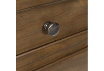 medium brown casual transitional bedroom   