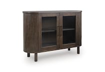 medium brown console   