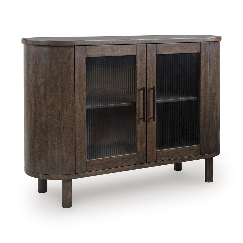 medium brown console   