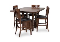 medium brown traditional formal dining room apc  