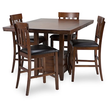 Ralene 5-Pc. Counter Height Dining Package