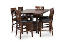 medium brown traditional formal dining room apc  