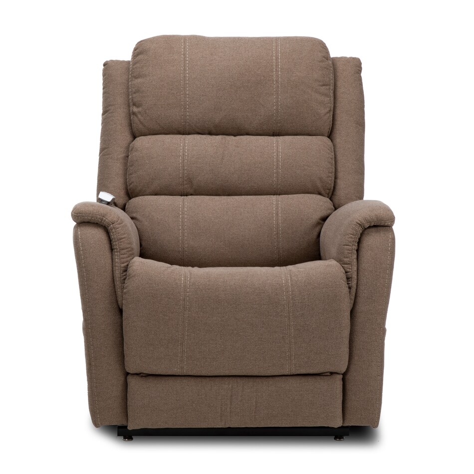 merino latte wall recliner   