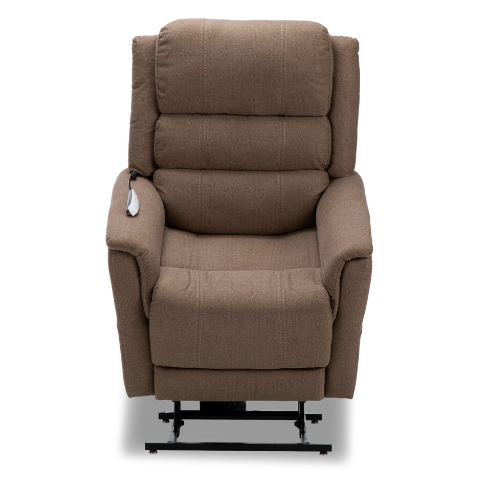 merino latte wall recliner   