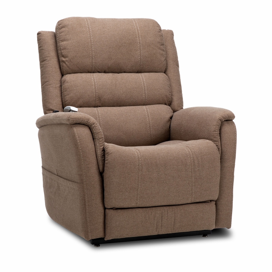 merino latte wall recliner   
