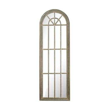 Arched Window Pane Mirror