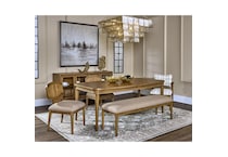 mwa brown fabric bench   