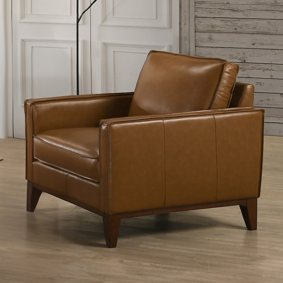 n leather chair   