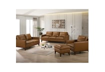 n leather loveseat   