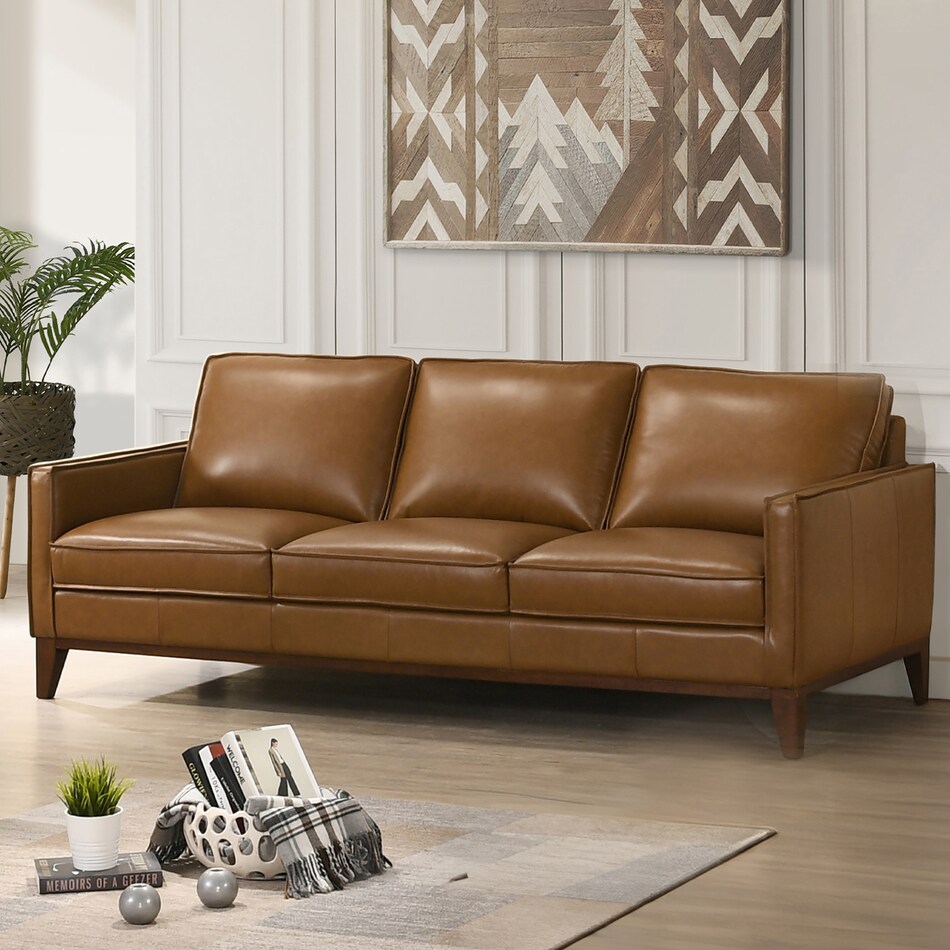 n leather sofa   