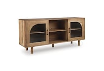 natural brown console   