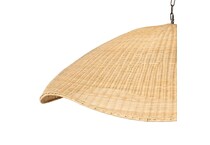 natural rattan gun metal august haven   